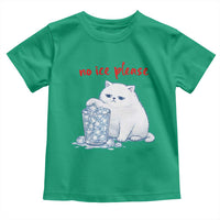 Abolish Ice Protest Toddler T Shirt Subtle FDT Cat Meme No Ice Please