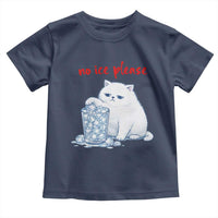 Abolish Ice Protest Toddler T Shirt Subtle FDT Cat Meme No Ice Please