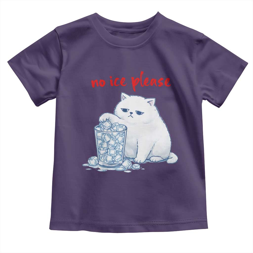 Abolish Ice Protest Toddler T Shirt Subtle FDT Cat Meme No Ice Please