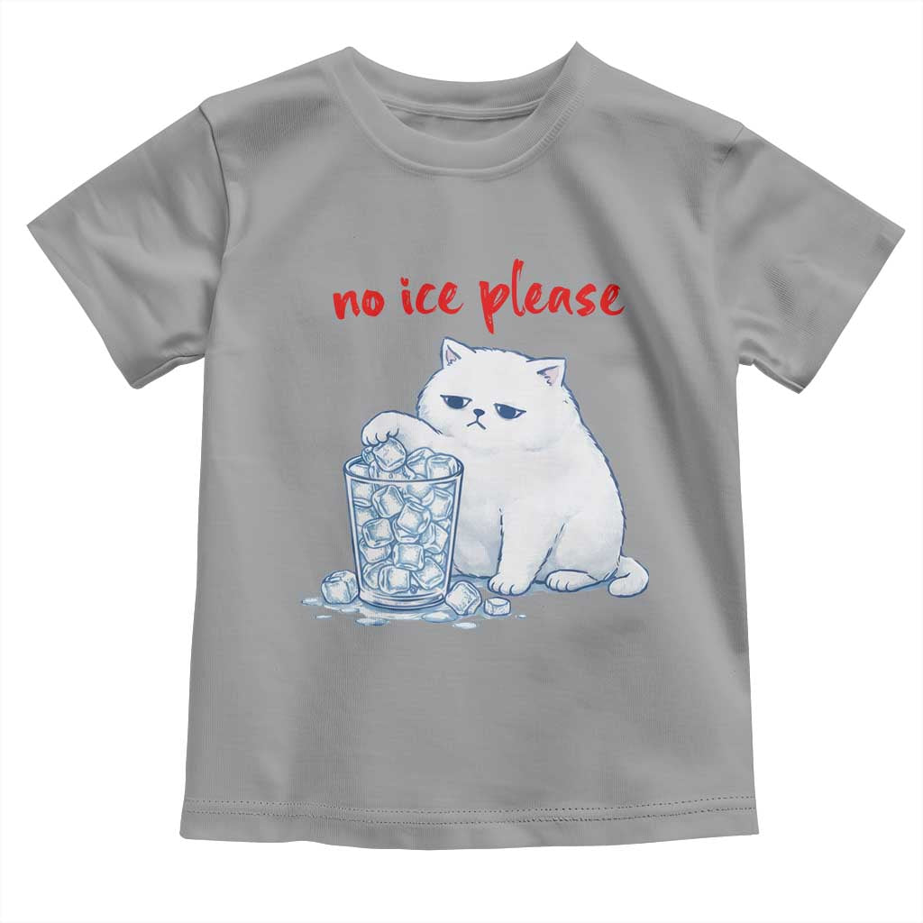 Abolish Ice Protest Toddler T Shirt Subtle FDT Cat Meme No Ice Please