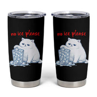Abolish Ice Protest Tumbler Cup Subtle FDT Cat Meme No Ice Please