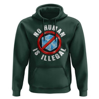 Abolish Ice No Human is Illegal Hoodie Retro Protest Subtle FDT
