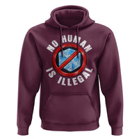 Abolish Ice No Human is Illegal Hoodie Retro Protest Subtle FDT