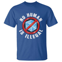 Abolish Ice No Human is Illegal T Shirt Retro Protest Subtle FDT