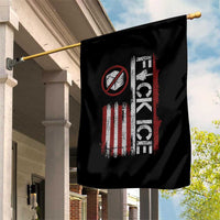 Fck Ice Garden Flag Retro US Flag Subtle FDT Protest
