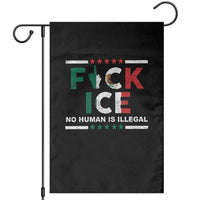 Fck Ice Garden Flag Mexico Flag Mexican Immigrant Anti Immigration Enforcement