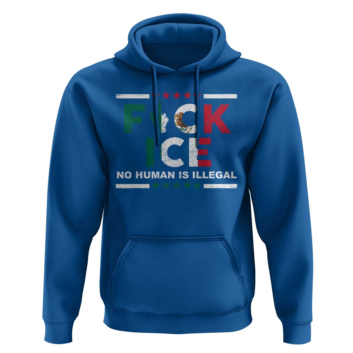 Fck Ice Hoodie Mexico Flag Mexican Immigrant Anti Immigration Enforcement