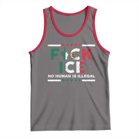 Fck Ice Tank Top Mexico Flag Mexican Immigrant Anti Immigration Enforcement