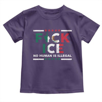 Fck Ice Toddler T Shirt Mexico Flag Mexican Immigrant Anti Immigration Enforcement