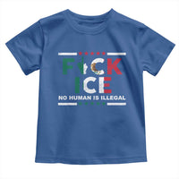 Fck Ice Toddler T Shirt Mexico Flag Mexican Immigrant Anti Immigration Enforcement