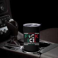 Fck Ice Tumbler Cup Mexico Flag Mexican Immigrant Anti Immigration Enforcement