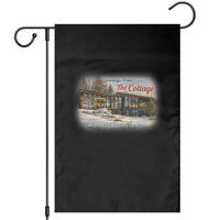 Coming To The Cottage Garden Flag Retro LGBT Romance Hockey Fan
