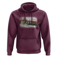 Coming To The Cottage Hoodie Retro LGBT Romance Hockey Fan