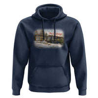 Coming To The Cottage Hoodie Retro LGBT Romance Hockey Fan