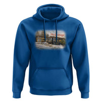 Coming To The Cottage Hoodie Retro LGBT Romance Hockey Fan