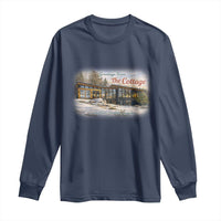Coming To The Cottage Long Sleeve Shirt Retro LGBT Romance Hockey Fan