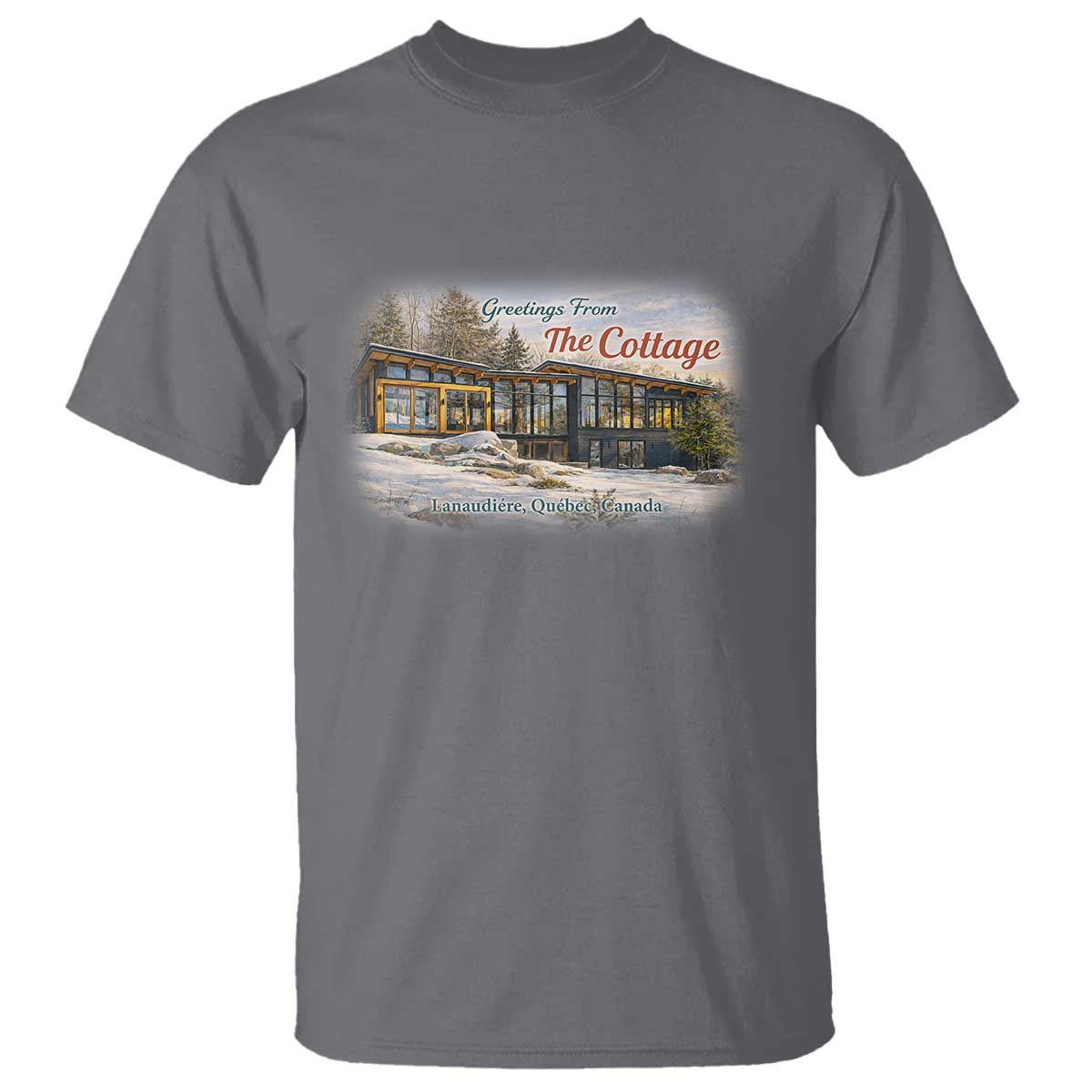 Coming To The Cottage T Shirt Retro LGBT Romance Hockey Fan