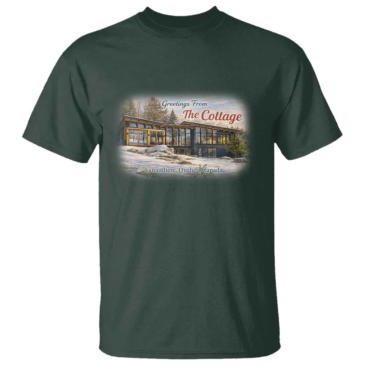 Coming To The Cottage T Shirt Retro LGBT Romance Hockey Fan