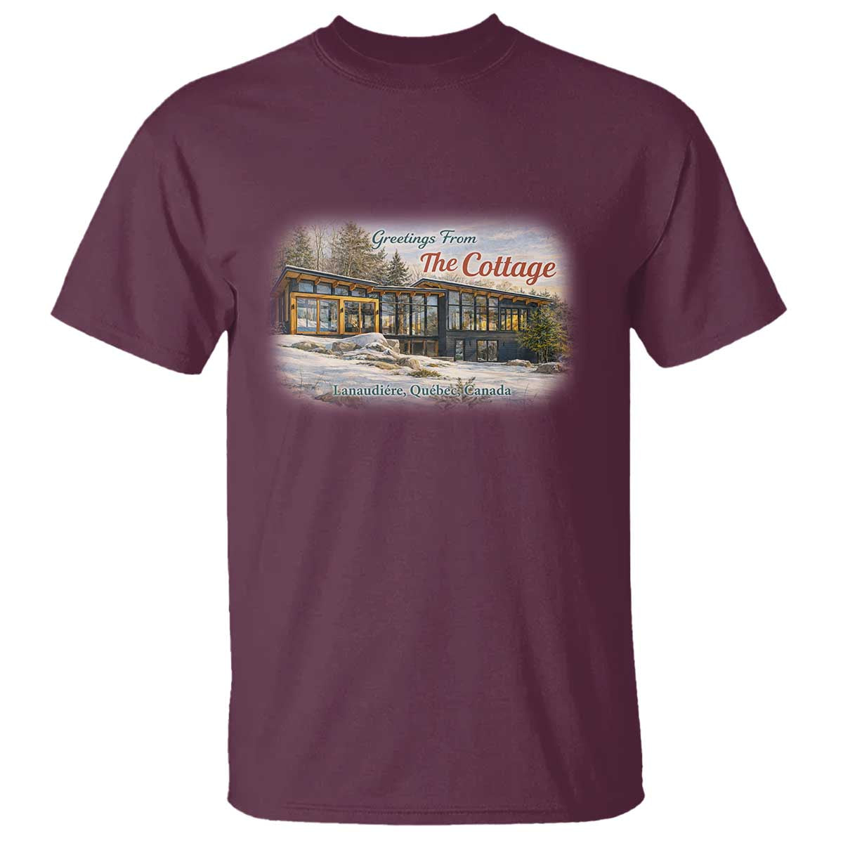 Coming To The Cottage T Shirt Retro LGBT Romance Hockey Fan