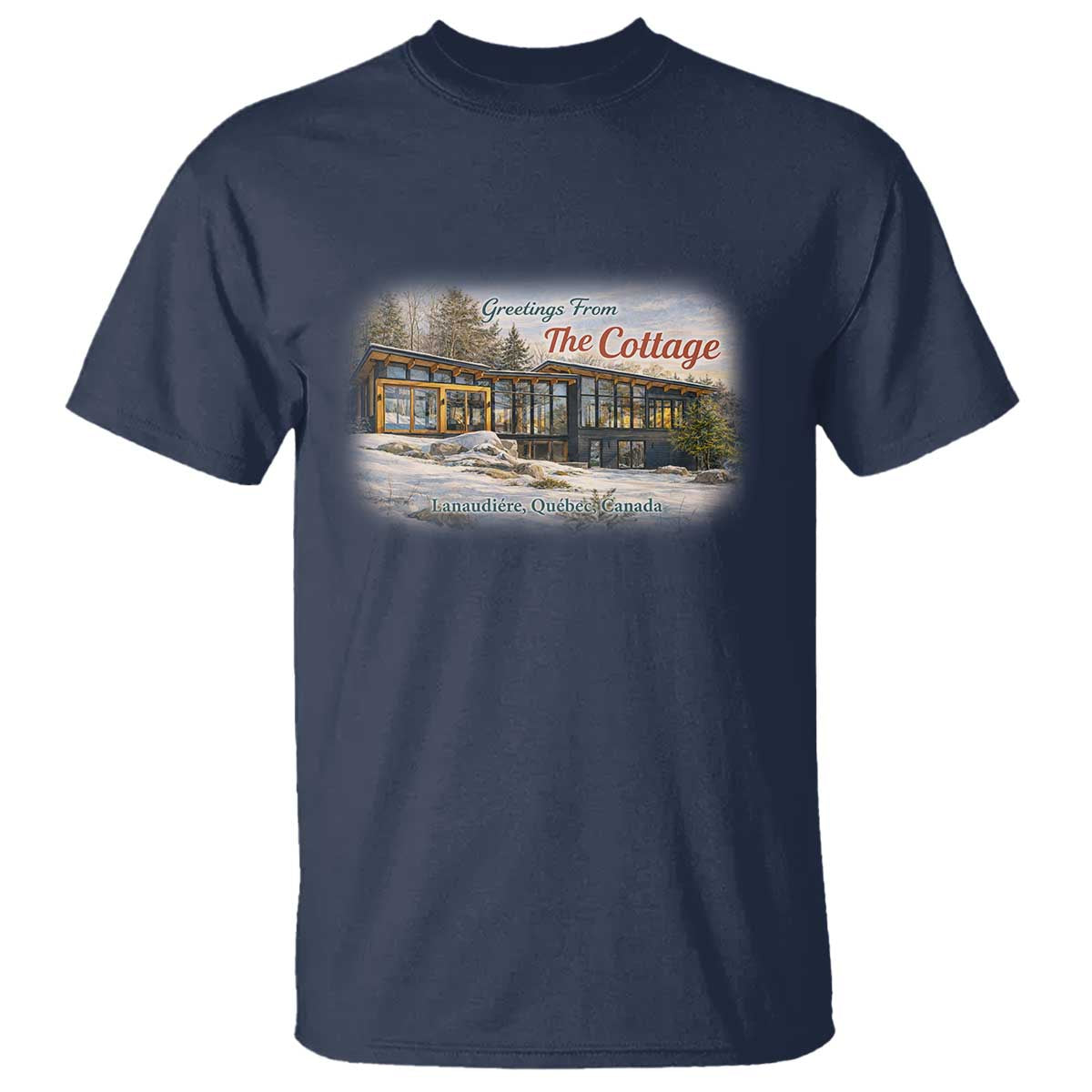 Coming To The Cottage T Shirt Retro LGBT Romance Hockey Fan