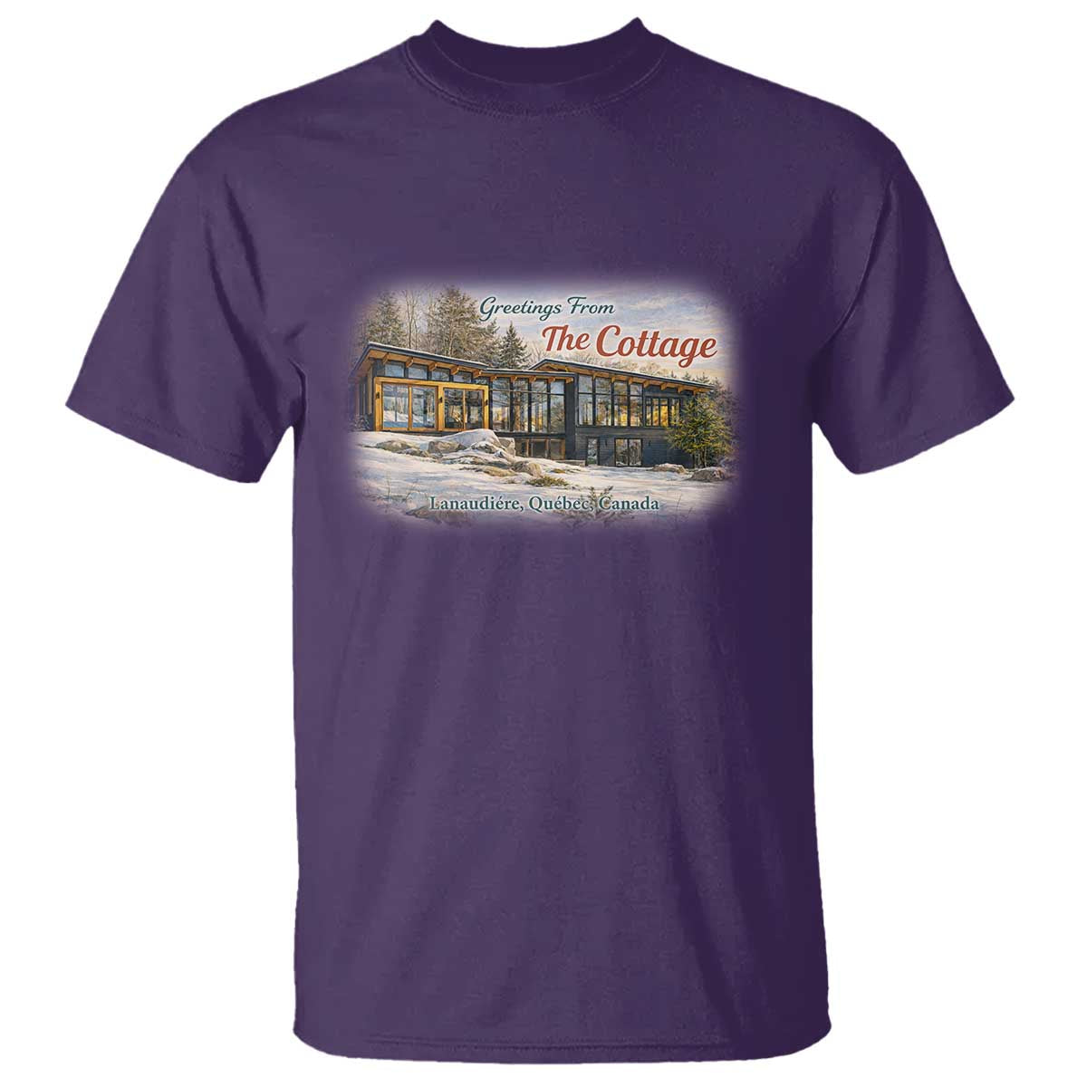 Coming To The Cottage T Shirt Retro LGBT Romance Hockey Fan