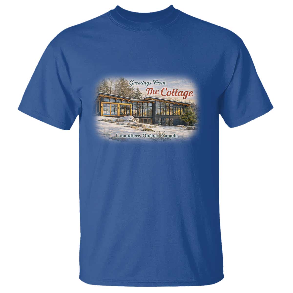 Coming To The Cottage T Shirt Retro LGBT Romance Hockey Fan