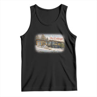 Coming To The Cottage Tank Top Retro LGBT Romance Hockey Fan