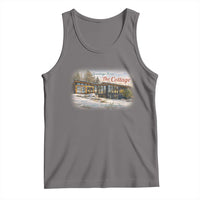 Coming To The Cottage Tank Top Retro LGBT Romance Hockey Fan