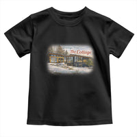 Coming To The Cottage Toddler T Shirt Retro LGBT Romance Hockey Fan