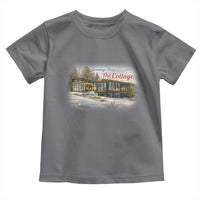 Coming To The Cottage Toddler T Shirt Retro LGBT Romance Hockey Fan