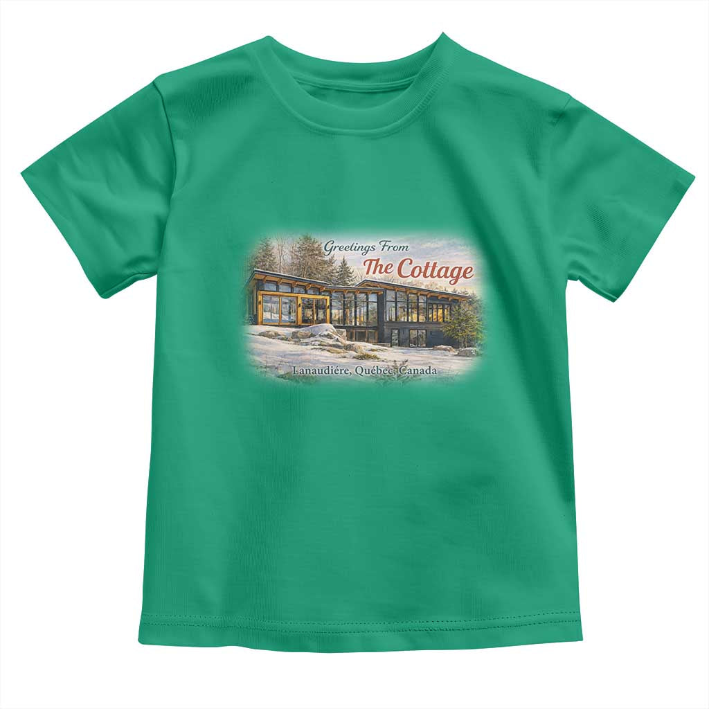 Coming To The Cottage Toddler T Shirt Retro LGBT Romance Hockey Fan