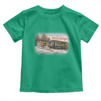 Coming To The Cottage Toddler T Shirt Retro LGBT Romance Hockey Fan
