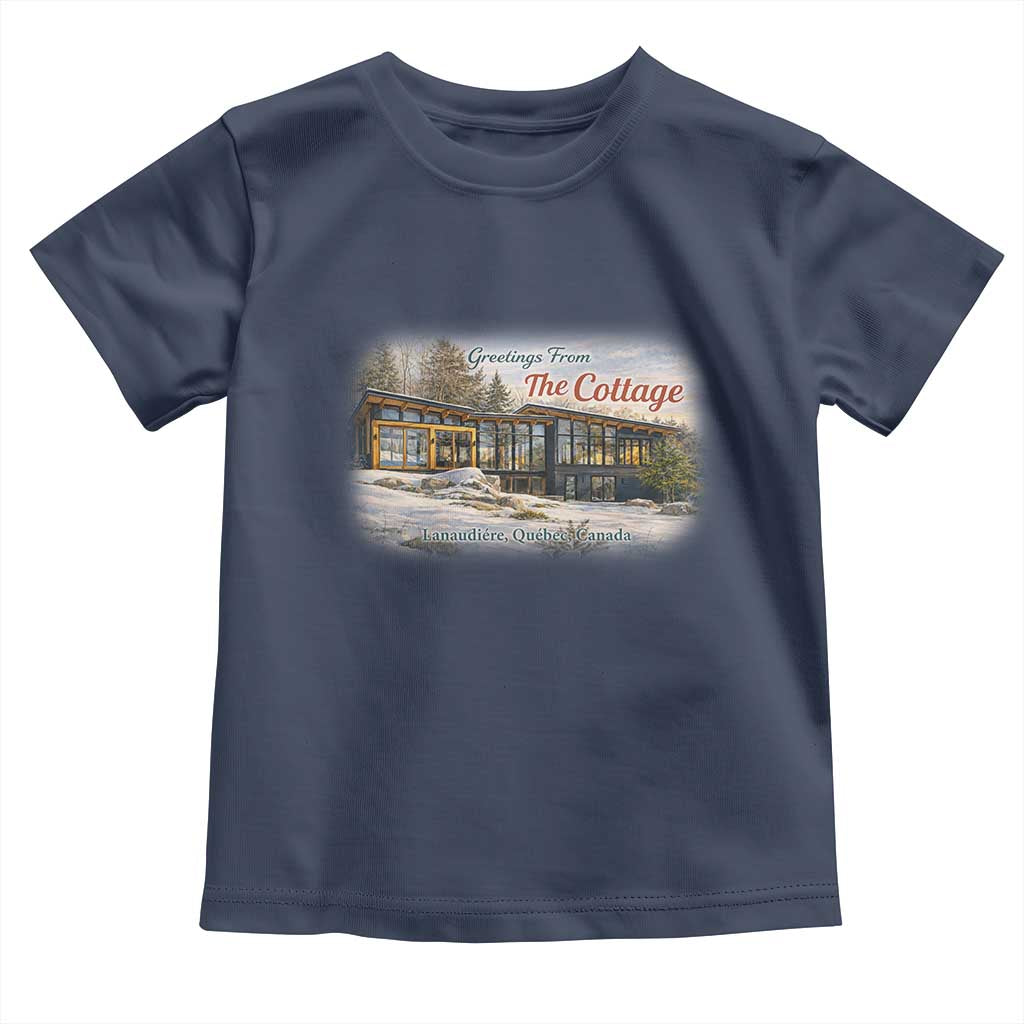 Coming To The Cottage Toddler T Shirt Retro LGBT Romance Hockey Fan