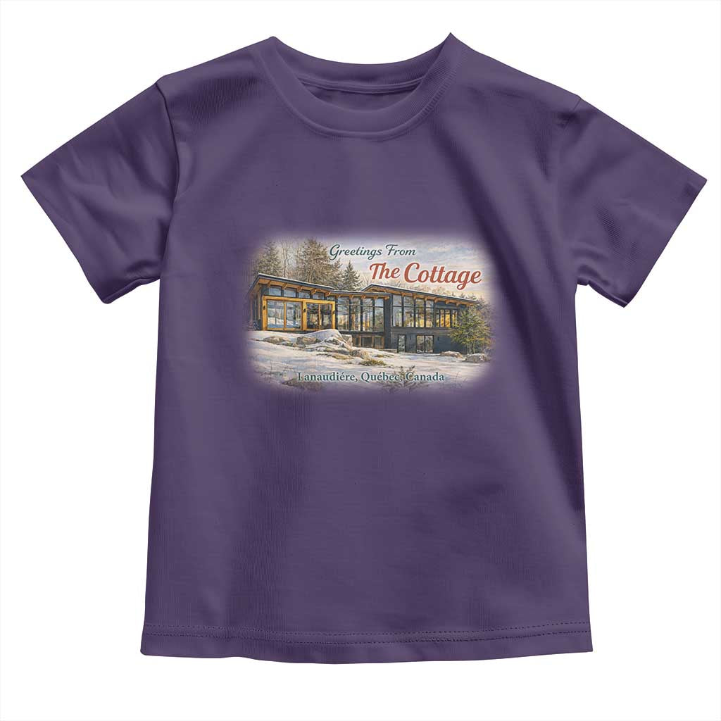 Coming To The Cottage Toddler T Shirt Retro LGBT Romance Hockey Fan