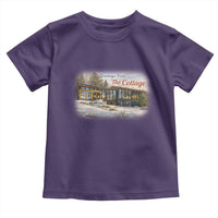 Coming To The Cottage Toddler T Shirt Retro LGBT Romance Hockey Fan