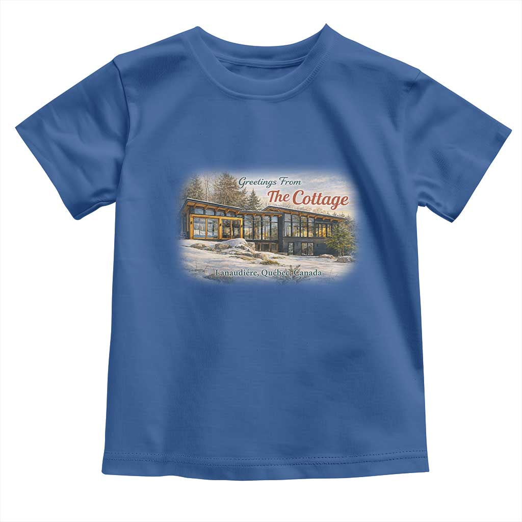 Coming To The Cottage Toddler T Shirt Retro LGBT Romance Hockey Fan