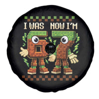 I Was 6 Now Im 7 7th Birthday 67 Meme Spare Tire Cover Six Seven Checkered Kids Gaming Meme