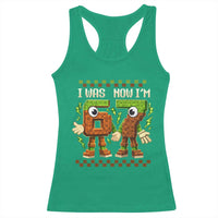 I Was 6 Now Im 7 7th Birthday 67 Meme Racerback Tank Top Six Seven Checkered Kids Gaming Meme