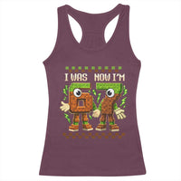 I Was 6 Now Im 7 7th Birthday 67 Meme Racerback Tank Top Six Seven Checkered Kids Gaming Meme