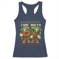I Was 6 Now Im 7 7th Birthday 67 Meme Racerback Tank Top Six Seven Checkered Kids Gaming Meme