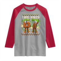 I Was 6 Now Im 7 7th Birthday 67 Meme Raglan Shirt Six Seven Checkered Kids Gaming Meme