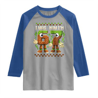 I Was 6 Now Im 7 7th Birthday 67 Meme Raglan Shirt Six Seven Checkered Kids Gaming Meme