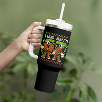 I Was 6 Now Im 7 7th Birthday 67 Meme Tumbler With Handle Six Seven Checkered Kids Gaming Meme