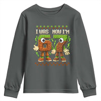 I Was 6 Now Im 7 7th Birthday 67 Meme Youth Sweatshirt Six Seven Checkered Kids Gaming Meme