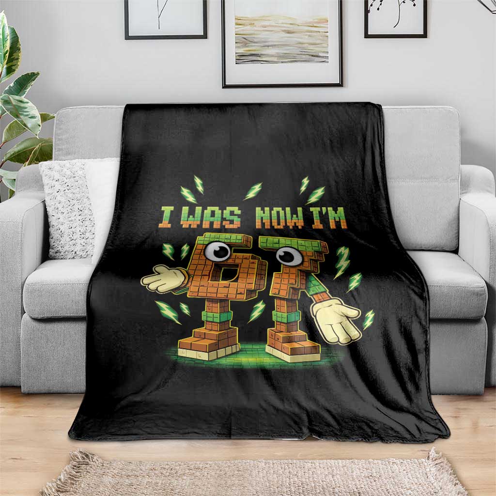 I Was 6 Now Im 7 7th Birthday 67 Meme Throw Blanket Funny 6 7 Birthday Six Seven Kids Gaming