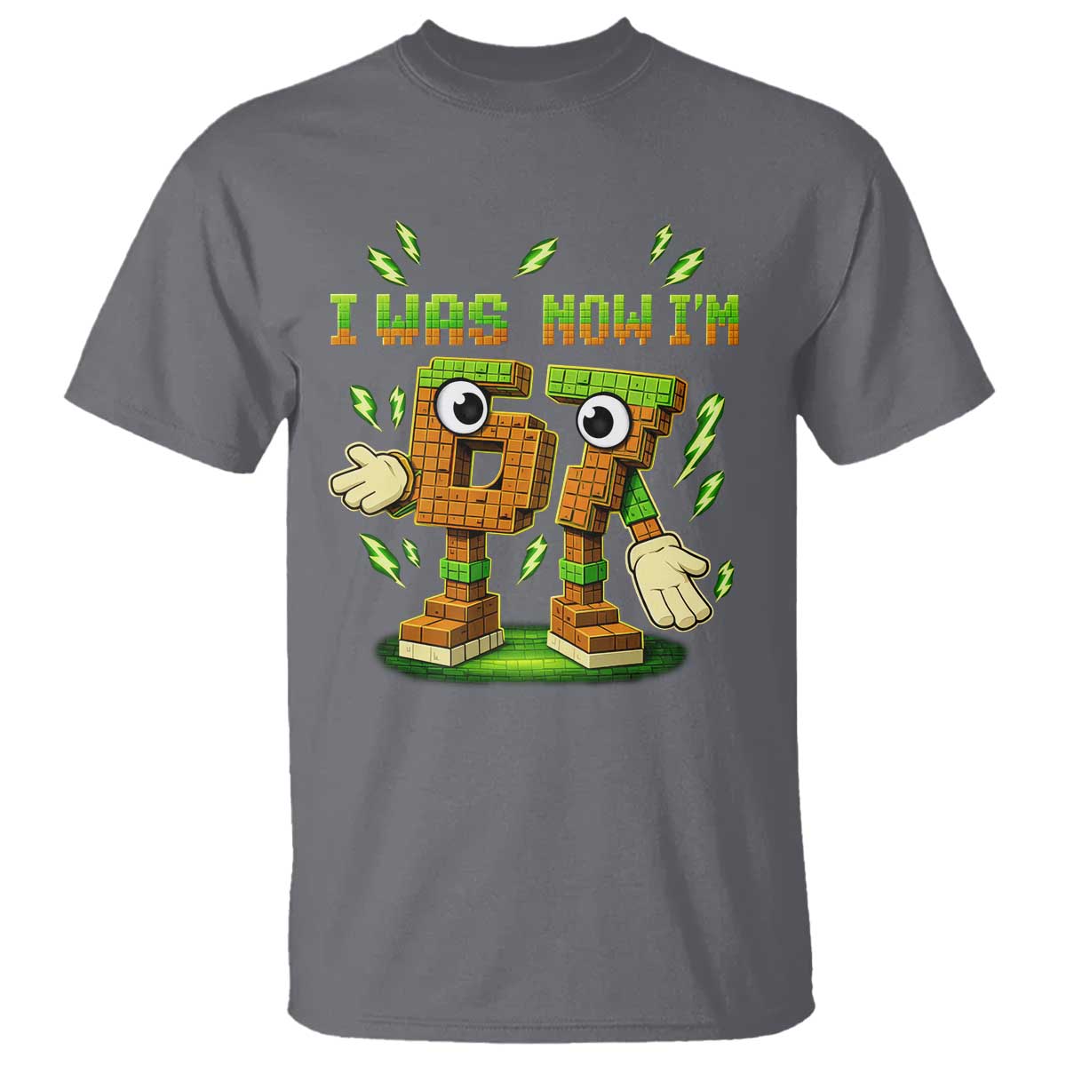 I Was 6 Now Im 7 7th Birthday 67 Meme T Shirt Funny 6 7 Birthday Six Seven Kids Gaming