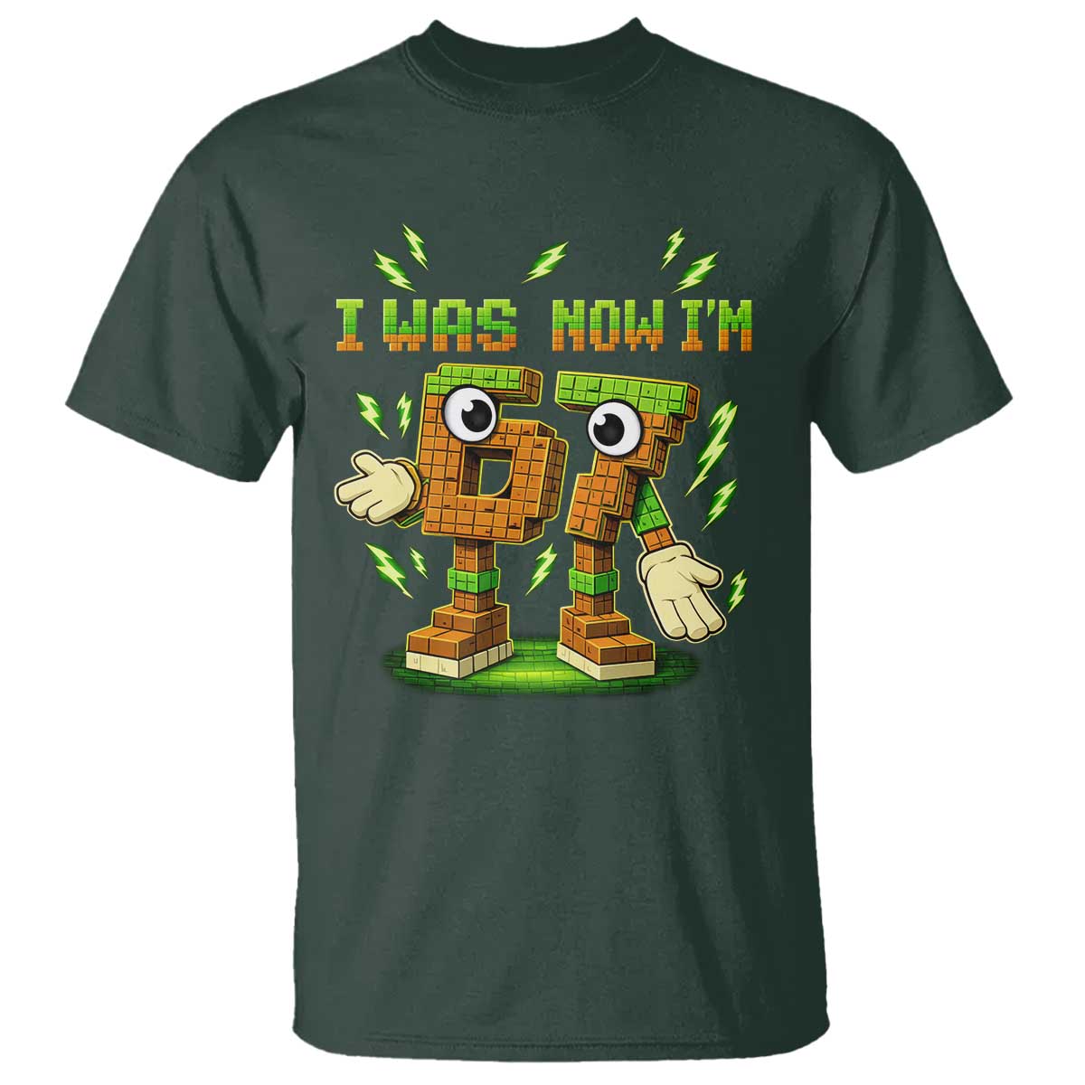 I Was 6 Now Im 7 7th Birthday 67 Meme T Shirt Funny 6 7 Birthday Six Seven Kids Gaming