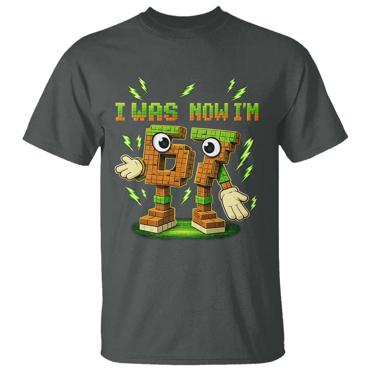 I Was 6 Now Im 7 7th Birthday 67 Meme T Shirt Funny 6 7 Birthday Six Seven Kids Gaming