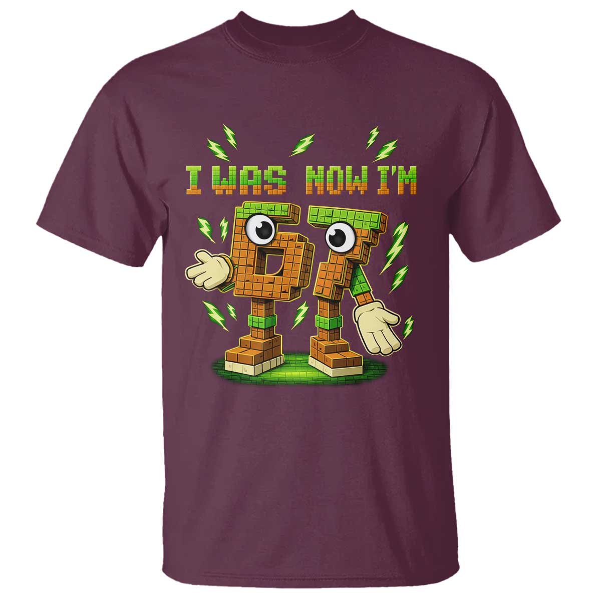 I Was 6 Now Im 7 7th Birthday 67 Meme T Shirt Funny 6 7 Birthday Six Seven Kids Gaming