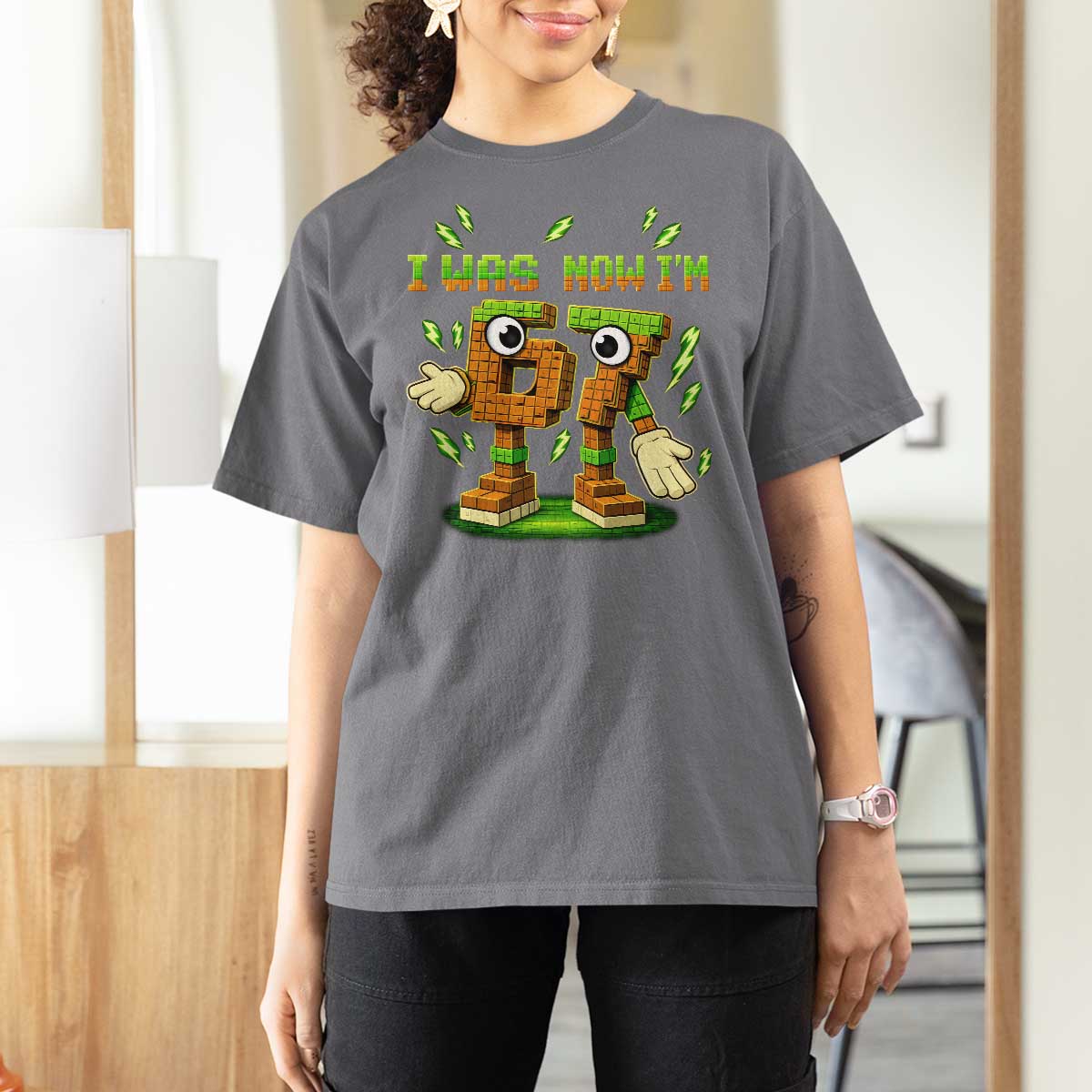 I Was 6 Now Im 7 7th Birthday 67 Meme T Shirt For Women Funny 6 7 Birthday Six Seven Kids Gaming